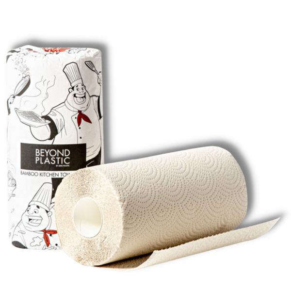 Bamboo Kitchen Towel Roll - 2 Ply - 75 Sheets