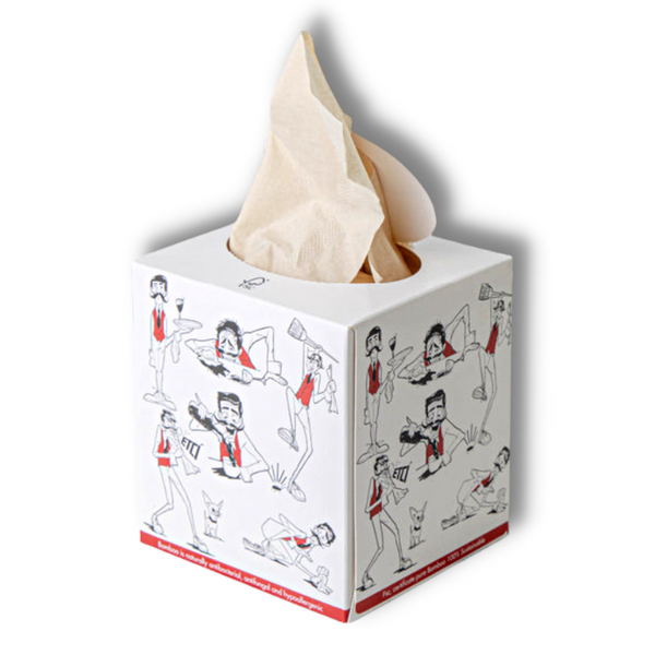 Bamboo Pulp Facial Tissue - 3 Ply - 56 Sheets