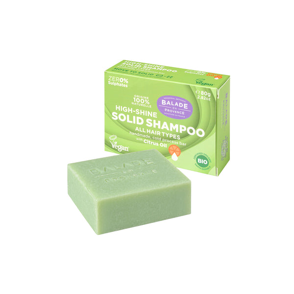 HIGH SHINE SOLID SHAMPOO - ALL HAIR TYPES 40G & 80G