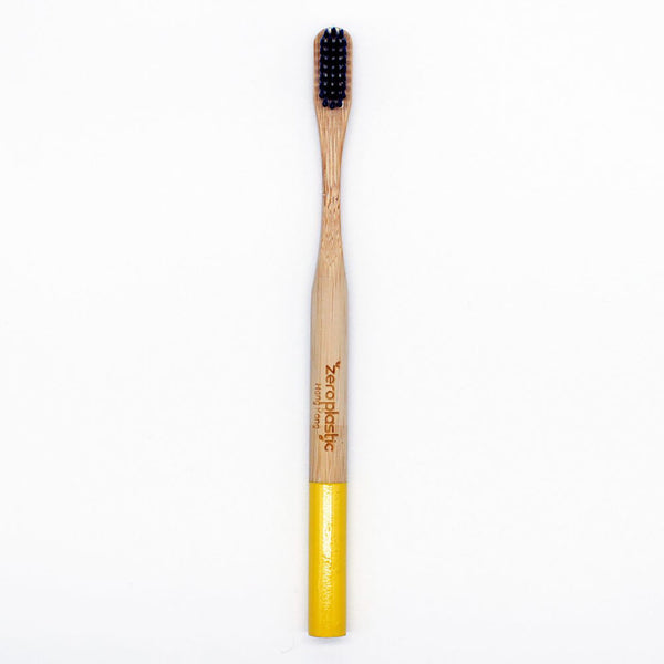 Bamboo Toothbush Adult Round