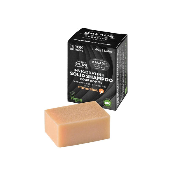 INVIGORATING SOLID SHAMPOO - FOR MEN 40G
