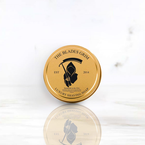 The Blades Grim Gold Luxury Shaving Soap “Smolder”