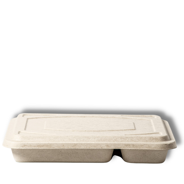 Bagasse 5 Partition Take Away Box - 1250ML