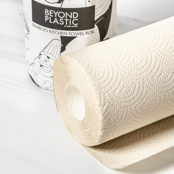 Bamboo Kitchen Towel Roll - 2 Ply - 75 Sheets