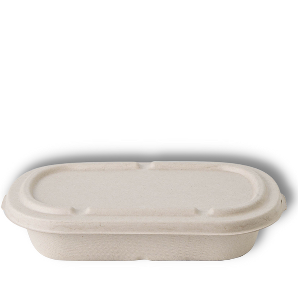 Bagasse Food Box + Lid  - 850ML & 1000ML