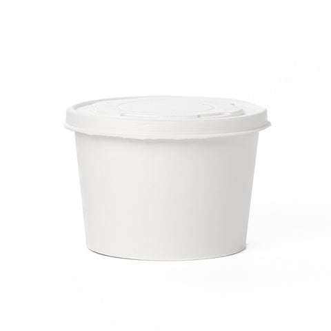 Plastic Free Cup 500 ml with Paper Lid
